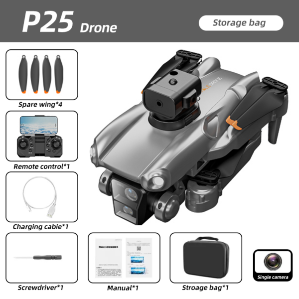 72a088a9cbad2231 KBDFA P25 Drone 4K 8K HD Camera Aerial Photography Foldable RC Quadcopter Obstacle Avoidance Mini UAV Remote Control Toys