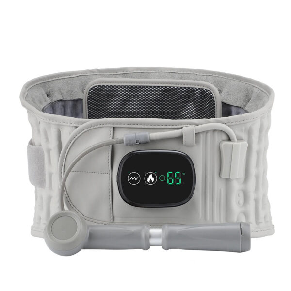 Inflatable Belt Red Light Heating Vibration Massage Airbag Support Back Relief Waist Support Belt Abdomen Pain Relief Tools