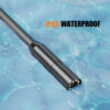2.8'' IPS Screen Handheld Endoscope Camera Probe HD1080P Pipe Inspection Industrial Borescope Take Photo Record Video Waterproof