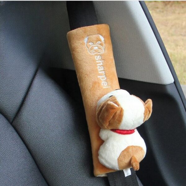 1pcs Car Safety Belt Cover Pads Universal Auto PU Leather Shoulder Cushion Protector Vehicle Seat Strap for Women and Children