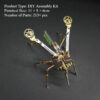 DIY Mechanical Spider Metal Model Kit 3D Puzzles Cyberpunk Insects Assembly Creative Handmade Metal Puzzles
