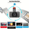 730ac512127cacb2 Hd dashcam wireless WiFi connects front and rear dual lens with reverse video car black box, car DVR, car surveillance camera