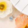 7317a688a306ee47 ANZIW Classic 2.0CT 3.0CT Moissanite Pendant Necklace for Women Sparking Diamond Necklaces Sier Jewelry Engagement Gifts