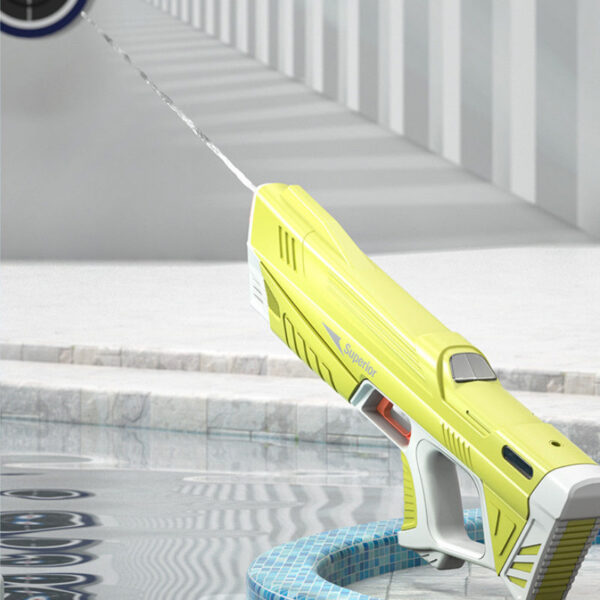 43cm Full Electric Automatic Water Storage Gun Portable Children Summer Beach Outdoor Fight sy Toys for Boys Kids Game