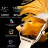 73406a52b3b7d710 SENBONO New 1.91" Smartwatch Bluetooth Call Heart Rate Blood Oxygen Tracker Sport Smart Watch Women Men for IOS Androird