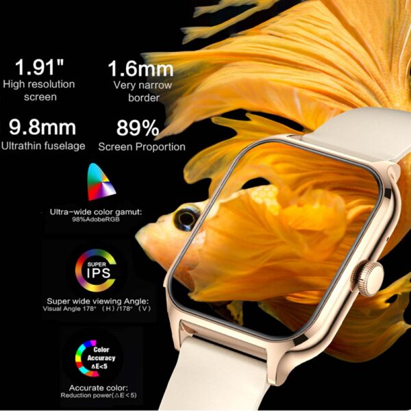 73406a52b3b7d710 SENBONO New 1.91" Smartwatch Bluetooth Call Heart Rate Blood Oxygen Tracker Sport Smart Watch Women Men for IOS Androird