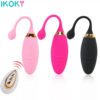 10 Speeds Sex Toys for Women Vibrating Egg Anal Clitoris Stimulation Jump Egg Vibrator Wireless Remote