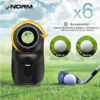 NORM Rangefinder 500M 900M 1200M 1500M Laser Distance Meter for Golf Sport, Hunting, Survey