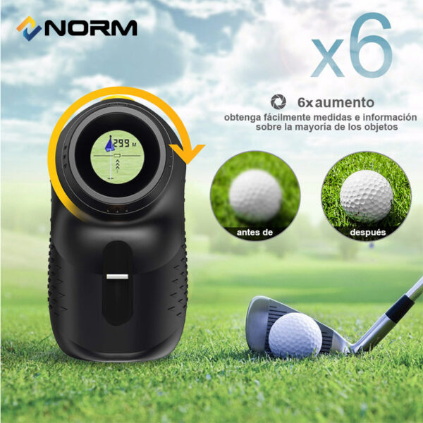NORM Rangefinder 500M 900M 1200M 1500M Laser Distance Meter for Golf Sport, Hunting, Survey
