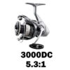 NEW DAIWA Fishing Reel EXCELER LT (Light&Tough) 1000D-6000D-H Light Strong LC-ABS Metail Spool 4KG-12KG Ultraleve 185g-320g