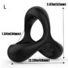 73927bdeed405f5c Silicone Penis Cock Ring Delay Ejaculation Super Small Chastity Cage Adjustable Penis Ring Scrotum Cockring Male Sex Toy for Men