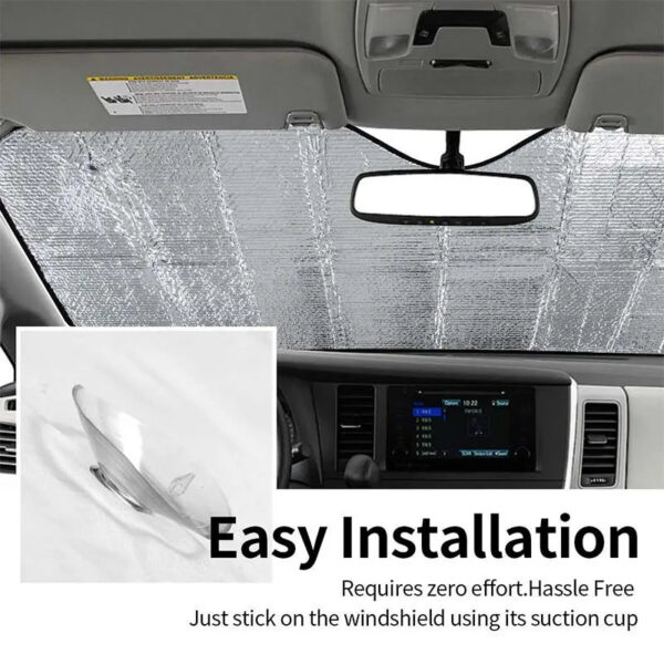 73c093d4b50d18ba Fashion Printed Car Sunshade Windscreen Visor Windscreen Heat Reflector Protect Car Interior