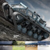 73c2bc12dbf71f31 JJRC C8812 LED Light Full Scale Tracked Tank Simulation Model Toy RC Car Model Drift Remote Control Off-Road Vehicle Boy Gift