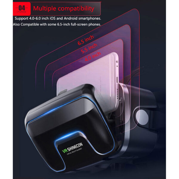 73c759bac602c81b VR Shinecon 10.0 Helmet 3D Glasses Virtual Reality Casque For Smartphone Smart Phone Goggles Headset Viar Video Game Binoculars