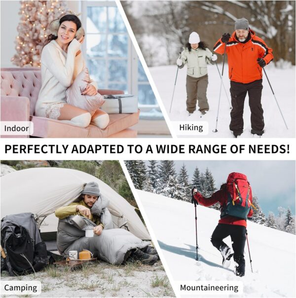 Naturehike Ultra Lightweight Envelope Sleeping Bag for Adults, 3-4 Seasons, Waterproof Sleeping Sack for Camping, Hiking, Mountaineering, Indoor, Backpacking, Outdoor, Duck Down