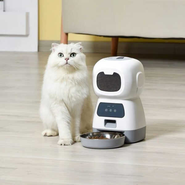 1PC Automatic Pet Intelligent Remote Control Cat And Dog Feeding Timing Quantitative Food hine