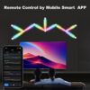 74318db8b97f6757 WIFI LED Smart Wall Lamp RGBIC Bar DIY Atmosphere Night Light APP Music Rhythm TV Backlight Bedroom Game Room Decoration