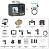 745ee2d986dc95e8 Ourlife 5K30FPS Action Camera 2.0'' Touch LCD 170° DVR 30M Waterproof Remote Control 5X Zoom Helmet WiFi 4K60FPS Sport Camera