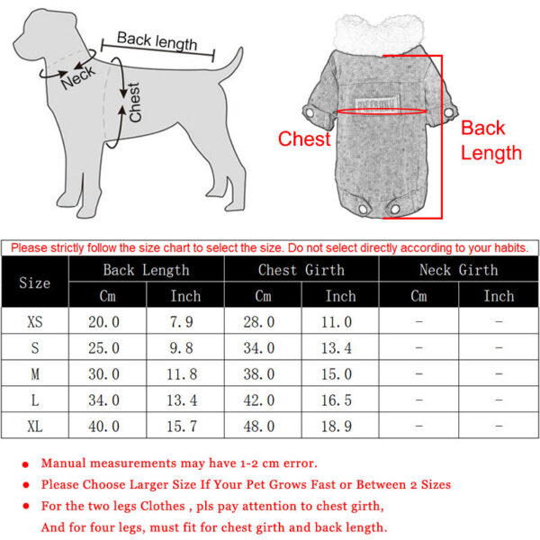 746693ad34ac13f6 Autumn Winter Puppy Pet Dog Coat Jacket For Small Medium Dogs Thicken Warm Chihuahua Yorkies Clothes Pets Clothing