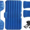 Luxury Air Mattress Car Sleeping for Jeep Wrangler JL Unlimited/Wrangler 4XE/MK4, 3 Min Fast Blow up, Inflatable Car Air Mattress Back Seat Bed for Home Car Travel Camping,D Grey