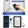 Zttopo Scrolling Remote Control iPhone Android Smartphone, Bluetooth Page Turner Kindle App, Camera Photo Video Clicker for iPhone, and Samsung Neck Strap Include.