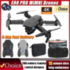 New E88Pro Drone 4K Professinal With 1080P Wide Angle Dual HD Camera Foldable RC Helicopter WIFI FPV Height Hold Apron Sell