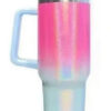 74b1ad384e02dd34 New Chocolate Gold US STOCK Cosmo Pink Quencher H2.0 Co-Branded 40oz Mugs With Handle Insulated Tumblers Lid Straw Stainless Steel Coffee Valentines Day Cup