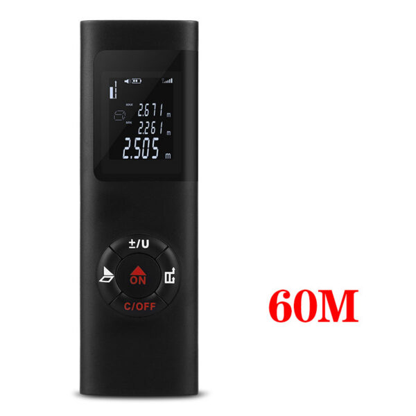 74b6dfcdd931dadc XMSJ Mini Distance Meter 40M 60M Measure Infrared Rangefinder USB Rechargeable Portable Handheld Laser Range Finder Tape
