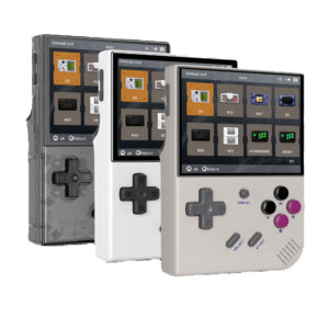 74e342e5cbd9b63b ANBERNIC 64 Bit RG35XX PLUS Retro Handheld Game PlayerBuilt-in 64G TF 5K+ Classic Games HD-Support TV Portable For Travel Kids