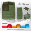 74e6b65980f2e980 Naturehike 0 Degree and 40 Degree Flannel Two Person Sleeping Bag with Pillows for Adults, Couples & Family, Doublewide Double Sleeping Bag 2 Person for All Seasons Camping Hiking Backpacking