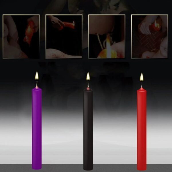 74e79b90dd01c8c2 3PCS/Box Low Temperature Candle,Romantic Passion Play Sex Candles for Couple,Relaxation Flirting Sex Wax for Adults Game Toys