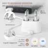 Rechargeable USB Hearing Aid Behind the Ear Sound Amplifier Elderly Noise Cancelg Deaf Care Charging case