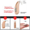 Rexton ARENA BTE Hearing Aid Aids Fun SP HP3 6-CH Powerful Digital Sound Amplifiers Ear Device for SiemensProfound Severe Loss