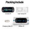 Trimui Smart Pro Handheld Console 4.96''IPS Screen Linux System Joystick RGB Lighting Smartpro Retro Video Game Player Gift