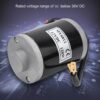 Brushed Motor MY6812 12V 120W High Speed Small Brush Motor with Belt Pulley Electric Scooter E Bike Accessory Bike Brushed Motor