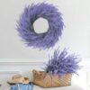 7538f9183deb15e8 Ouddy Decor 24 Bundles Artificial Lavender Flowers Fake Plastic Purple Flowers Outside UV Resistant for Home Wedding Kitchen Garden Patio Window Box Centerpieces Indoor Outdoor Decor (Gray Purple)