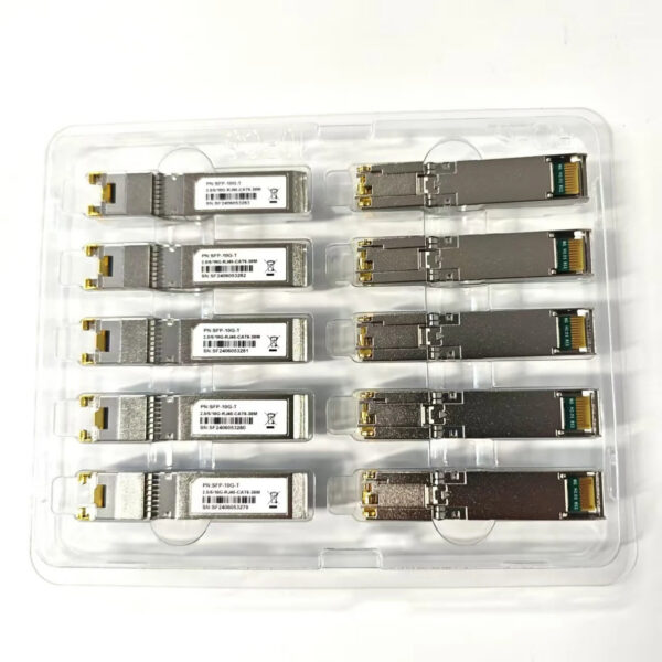 753af9dc22b2758a 10GBase-T SFP+ to RJ-45 Transceiver, 2.5G 5Gbe SFP+ Copper Ethernet CAT6a Module, up to 30-Meter, for Cisco SFP-10G-T, Mikrotik