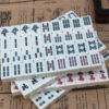 Numbered Mahjong 144 Tiles Mini Mah-Jong Set Portable Toy with Box Traditional Chinese Version Game