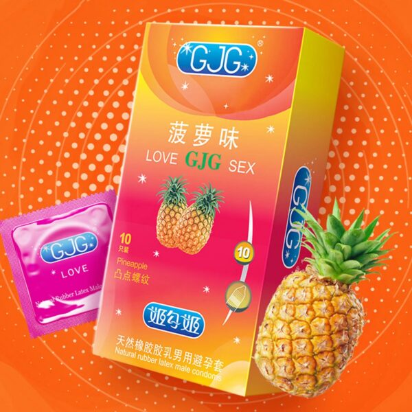 75456a68e5151e8c Fruit Flavor Condoms Extra Lubricated Contracepation Ultrathin Invisible Cock Penis Sleeve Sex Goods for Men 18+ Sex Life