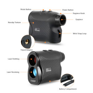 Rangefinder Laser Distance Meter hunting 600/900m Tape measure Speed Tester Golf Slope Adjusted Mode Flag-Lock Telescope