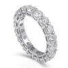 Elegant Promise Ring Sterling Sier Diamond cz Engagement Wedding Band Rings For Women Men Fine Jewelry Gift
