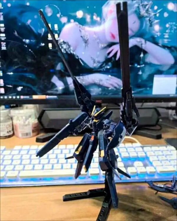 75864aff24a8c787 Ko Gundam Figure Assembly Model Kit Anime Figures Hguc Tr-6 Hazel 2 Mobile Suit Gunpla Action Figure Toys Kids Birthday Gifts