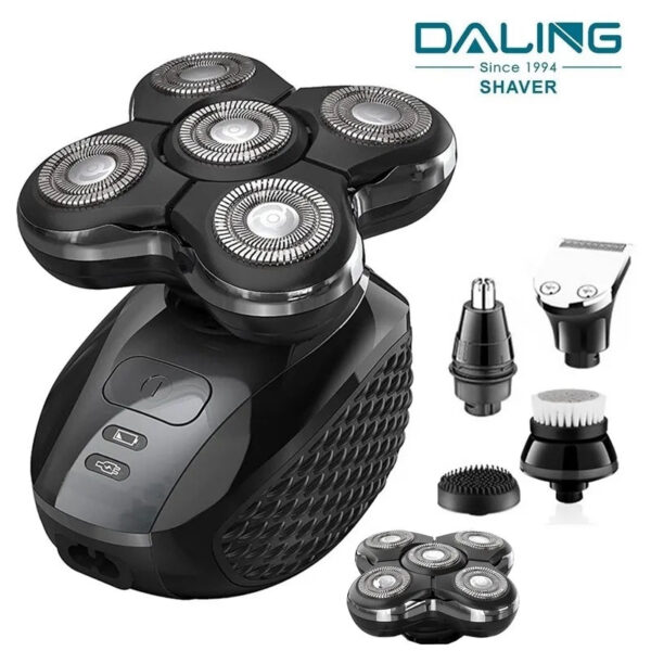 758f6b89b19b3bfd Shavers Pro Shaver For Men Wet Dry Head Electric Razor Beard Hair Trimmer Rechargeable Bald Shaving hine 5in1 Grooming Kits 230529
