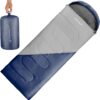 Clostnature Leichter Schlafsack für Camping – Outdoor Lässiger Deckenschlafsäcke mit Kleines Packmaß für Erwachsene, Damen, Herren, Wandern, Sport, Bergsteigen(Links Reißverschluss)