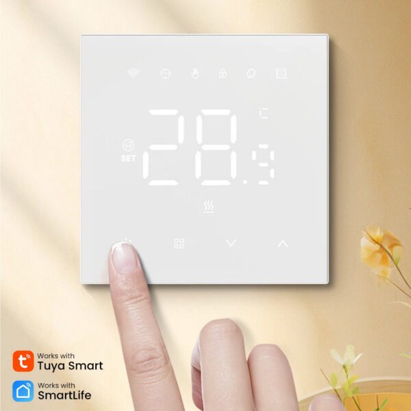 75999c4753e4e493 AVATTO Tuya WiFi Smart Thermostat Underfloor Heating System for Gas Boiler Electric Heating Work with Alexa Google Home