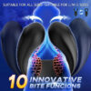 75b4be3201d4312d Trainers Massagers 10-Frequency Electric Glans Vibrators Men's Delay hines Bite Size Masturbators Sex Toys