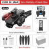 75e08b8e46b66fec L900 Pro SE MAX GPS Drone 4K Professional Dual HD Camera 5G WIFI FPV 360° Obstacle Avoidance Brushless Motor Rc Quadcopter Dron