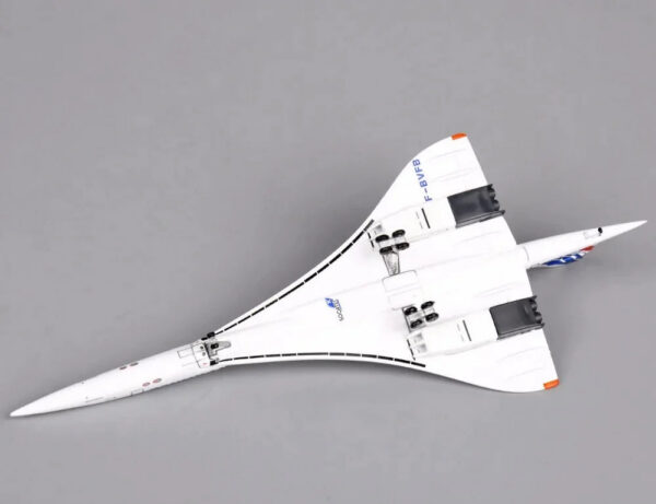 1:400 Scale Airplanes France 1976-2003 White Mini Diecast Metal Aircraft Model Gift Air plane Toys