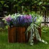 7603eaed0219ab36 PARTY JOY 18 Bunches Fake Plants Outdoor, Fake Bushes UV Resistant Artificial Flowers Hydrangea Flowers Greenery Shrubs Faux Greenery for Outdoor Garden Patio Front Porch Yard Decor