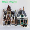 7608c7491d1b86b6 Movie Village Visite Hogsmeade 851Pcs Fit 76388 Building Block Bricks Set Toys For Boys Girls Adult Birthday Gift